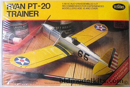 Testors 1/48 Ryan PT-20 Trainer - Water or Land Based, 510 plastic model kit